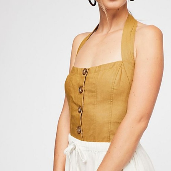 Free People Tops - Free People Is This Love Halter Top
NWT